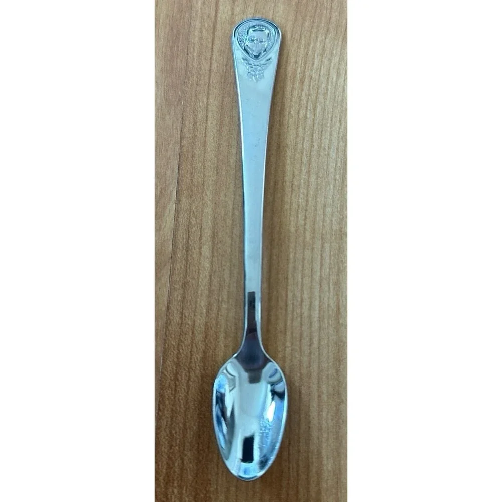 Vintage‎ Gerber Oneida Baby Spoon Winthrop Silver Plate 5.5